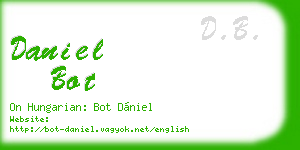daniel bot business card